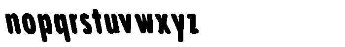 Aukim II Circled Extra Black Comp Sl Font LOWERCASE