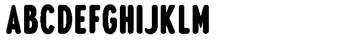 Aukim II Circled Extra Black Comp Font UPPERCASE