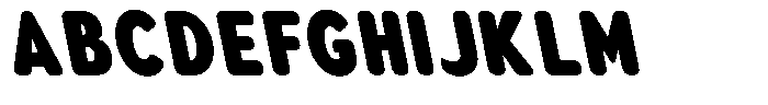 Aukim II Circled Extra Black Condensed Sl Font UPPERCASE