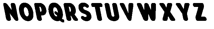 Aukim II Circled Extra Black Condensed Sl Font UPPERCASE