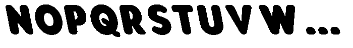 Aukim II Circled Extra Black Narrow Sl Font UPPERCASE