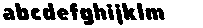 Aukim II Circled Extra Black Narrow Sl FONT