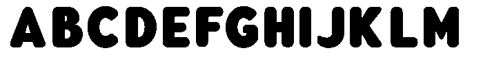 Aukim II Circled Extra Black Narrow Font UPPERCASE