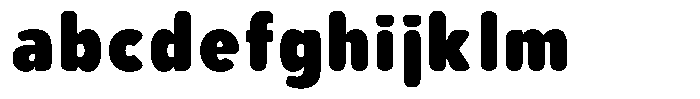 Aukim II Circled Extra Black Narrow FONT