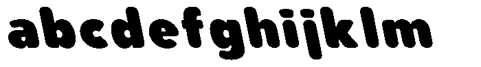 Aukim II Circled Extra Black Slanted FONT
