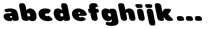 Aukim II Circled Extra Black Wide Sl FONT