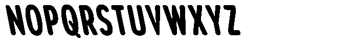 Aukim II Circled Extra Bold Comp Sl Font UPPERCASE