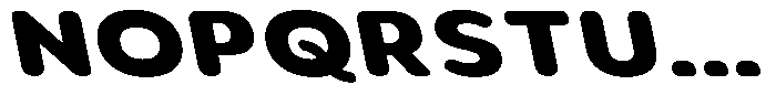 Aukim II Circled Extra Bold Exp Sl Font UPPERCASE