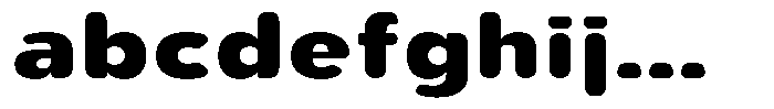 Aukim II Circled Extra Bold Exp FONT