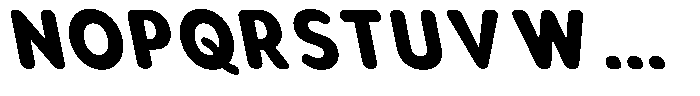 Aukim II Circled Extra Bold Narrow Sl Font UPPERCASE