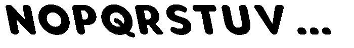 Aukim II Circled Extra Bold Slanted Font UPPERCASE