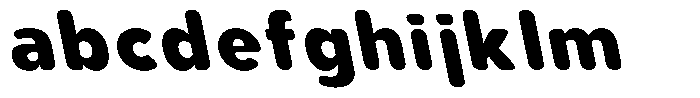 Aukim II Circled Extra Bold Slanted FONT
