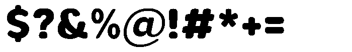 Aukim II Circled Extra Bold Font OTHER CHARS