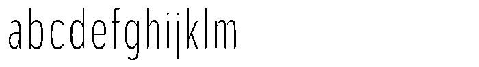 Aukim II Circled Extra Light Comp FONT