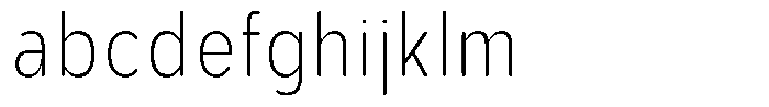 Aukim II Circled Extra Light Condensed FONT