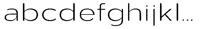 Aukim II Circled Extra Light Exp FONT