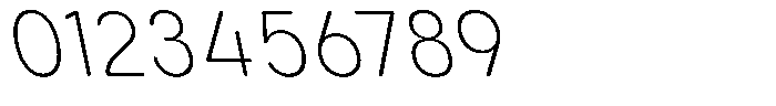Aukim II Circled Extra Light Narrow Sl Font OTHER CHARS