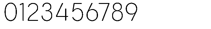 Aukim II Circled Extra Light Narrow Font OTHER CHARS