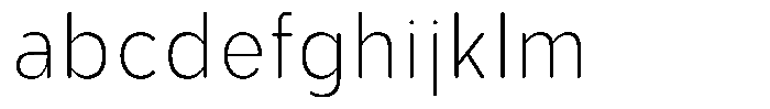 Aukim II Circled Extra Light Narrow FONT