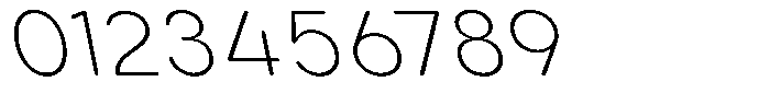 Aukim II Circled Extra Light Slanted Font OTHER CHARS