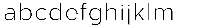 Aukim II Circled Extra Light FONT