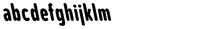 Aukim II Circled Heavy Compressed Sl FONT