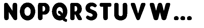Aukim II Circled Heavy Narrow Font UPPERCASE