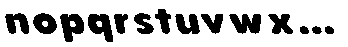 Aukim II Circled Heavy Slanted Font LOWERCASE