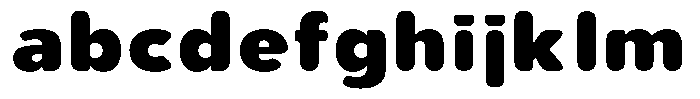 Aukim II Circled Heavy Wide FONT