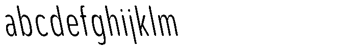 Aukim II Circled Light Compressed Sl FONT