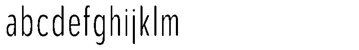 Aukim II Circled Light Compressed FONT