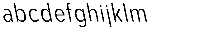 Aukim II Circled Light Condensed Sl FONT