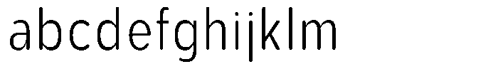 Aukim II Circled Light Condensed FONT