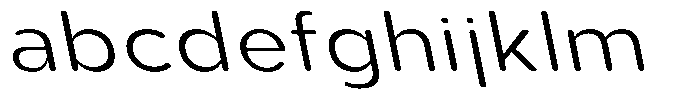 Aukim II Circled Light Wide Slanted FONT