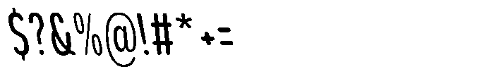 Aukim II Circled Medium Comp Sl Font OTHER CHARS