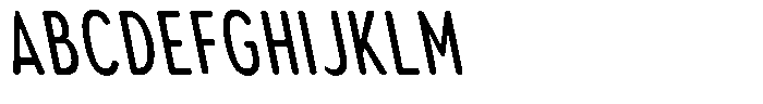Aukim II Circled Medium Comp Sl Font UPPERCASE