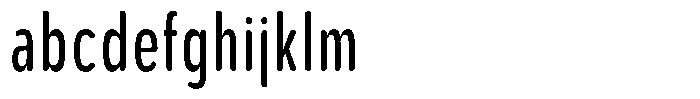 Aukim II Circled Medium Compressed FONT