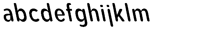 Aukim II Circled Medium Condensed Sl FONT