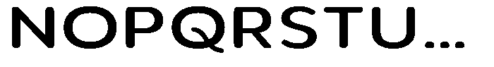 Aukim II Circled Medium Expanded Font UPPERCASE