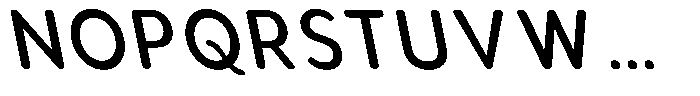 Aukim II Circled Medium Narrow Sl Font UPPERCASE