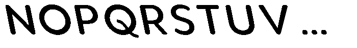 Aukim II Circled Medium Slanted Font UPPERCASE