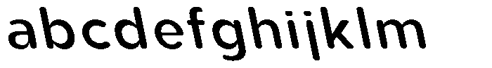 Aukim II Circled Medium Slanted FONT