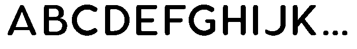 Aukim II Circled Medium Font UPPERCASE
