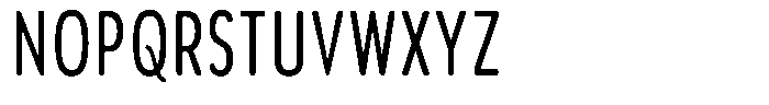 Aukim II Circled News Compressed Font UPPERCASE
