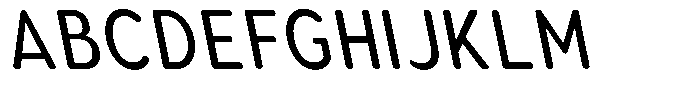 Aukim II Circled News Condensed Sl Font UPPERCASE