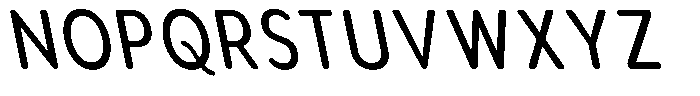 Aukim II Circled News Condensed Sl Font UPPERCASE