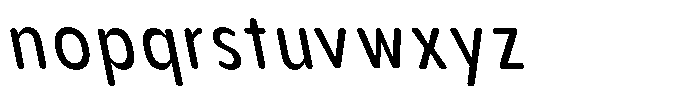 Aukim II Circled News Condensed Sl Font LOWERCASE