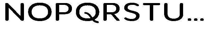 Aukim II Circled News Expanded Font UPPERCASE