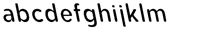 Aukim II Circled News Narrow Slanted FONT