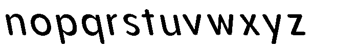 Aukim II Circled News Narrow Slanted Font LOWERCASE